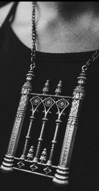 The Pretty Cult Hollywood Forever necklace