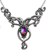  Alchemy of England fine pewter Kraken necklace on chain