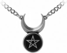  Alchemy English pewter Sin Horned God pendant necklace
