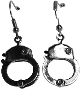 Handcuff earrings