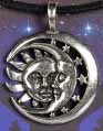 Pewter Celestial repose pendant