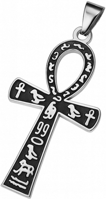 Ankh stainless steel pendant