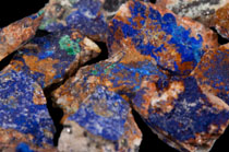 Azurite malachite 1 inch untumbled rough specimen