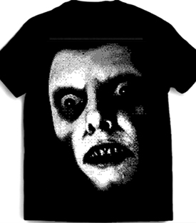 Exorcist Captain Howdy black adult unisex t-shirt