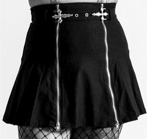 Ipso Facto Punk & Gothic Short Skirts