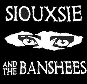 Siouxsie and the Banshees eyes sticker