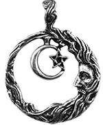 Wicca wisdom pendant