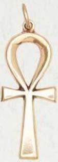 Nirvana bronze ankh pendant