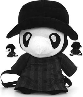Plague Doctor plush backpack