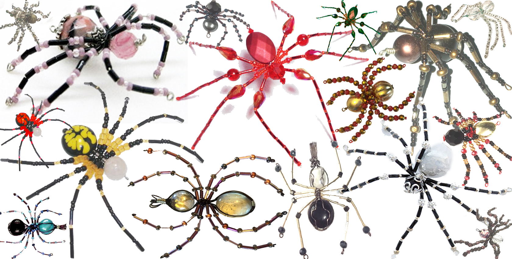 Marggi's Christmas spider wire Wrap Class