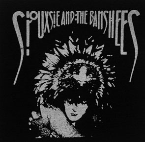 Siouxsie & the Banshees feathers black cloth sew on patch