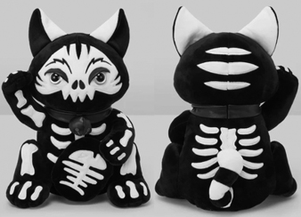 Killstar Maneki Neko Exo Rift plush toy