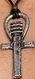 Alchemy/Lynchgate Djed ankh necklace