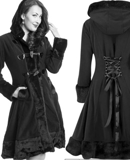 Ipso Facto Women's Gothic, Punk, Steampunk, Coats, Jackets, Hoodies ...