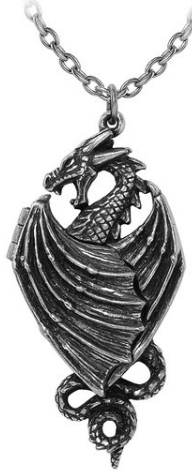 Alchemy of England fine English pewter Racla Dragonistii pendant