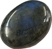 Labradorite palm stone 1 3/4 inch