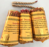 Tibetan Lumbini rope incense