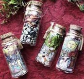 The Pretty Cult Tarot in a Bottle necklace