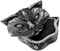 Alchemy of England Sacred Cat resin trinket box